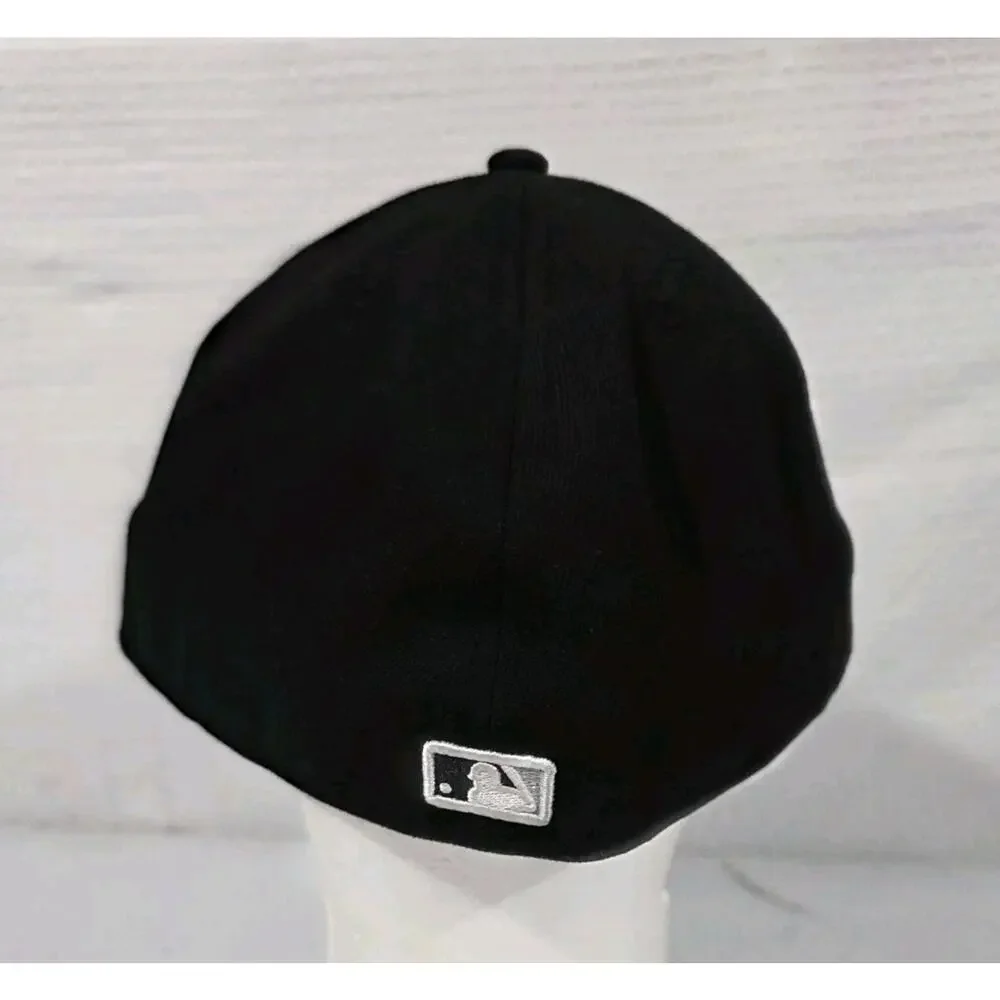 New Era 59Fifty Unisex Cap MLB Chicago White Sox Black Hat Cap Size 8